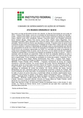 Ata 08/2018