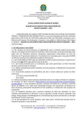 Edital 34/2021