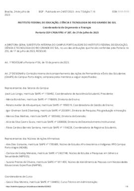 Portaria 267/2023