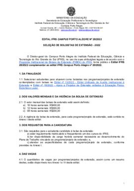Edital 028/2022