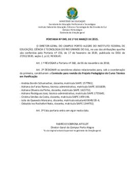 Portaria 49/2021