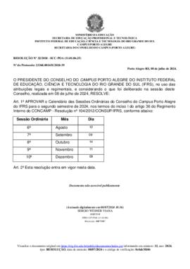 Resolução 032/2024
