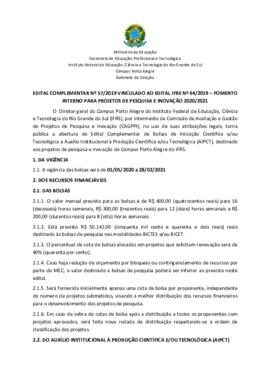 Edital 57/2019