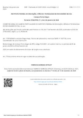 Portaria 002/2024