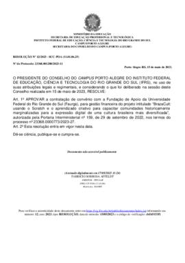 Resolução 012/2023