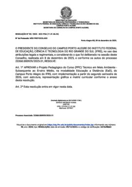 Resolução 090/2025