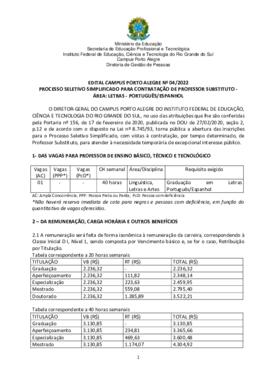 Edital 004/2022