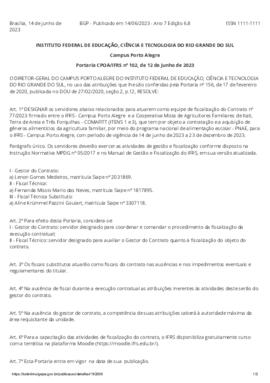 Portaria 102/2023 - revogada