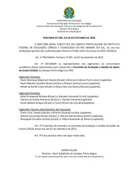 Portaria 336/2021