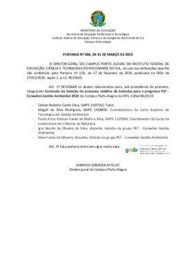 Portaria 036/2023