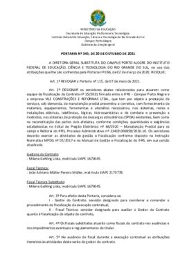 Portaria 345/2021 - revogada