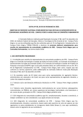 Edital 03/2021 - anulado