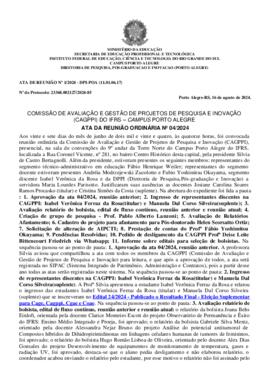 Ata 004/2024 - Reunião ordinária