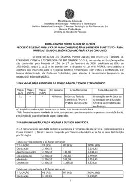 Edital 003/2022