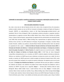 Ata 001/2025 - reunião ordinária