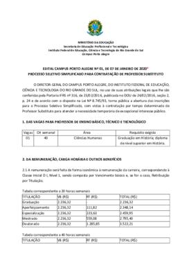 Edital 01/2020