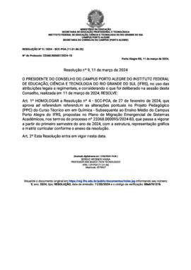 Resolução 009/2024
