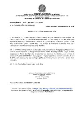 Resolução 004/2024 ad referendum