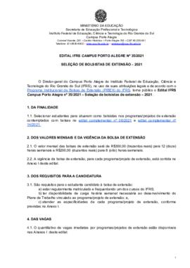Edital 35/2021