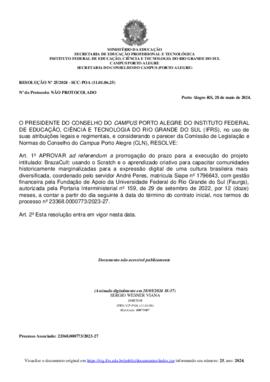 Resolução 025/2024 ad referendum