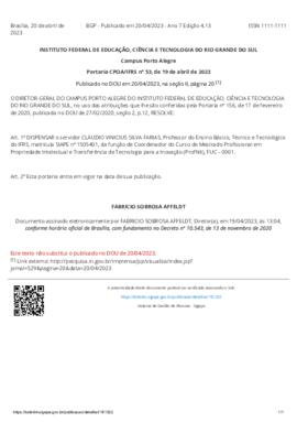 Portaria 053/2023