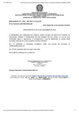 Resolução 053/2023 - revogada