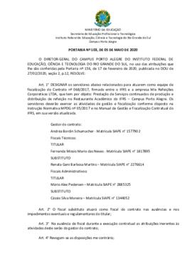 Portaria 103/2020