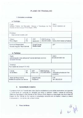 Plano de Trabalho AARS