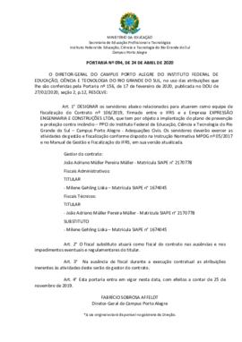 Portaria 94/2020
