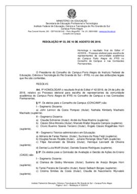 Resolução 33/2018
