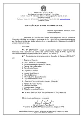 Resolução 36/2018