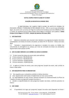 Edital 027/2019