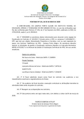 Portaria 101/2020 - revogada