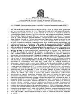 Ata 03/2020 - Reunião Ordinária