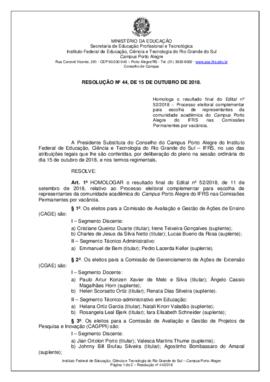 Resolução 44/2018