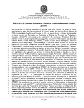 Ata CAGPPI 08/2018
