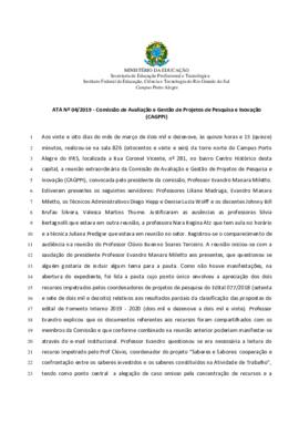 Ata CAGPPI 04/2019