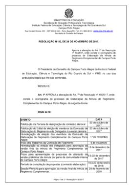 Resolução 50/2017