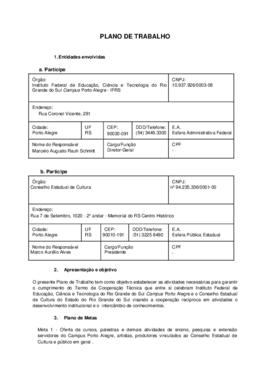 Plano de Trabalho CEC