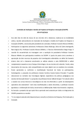 Ata CAGPPI 02/2019