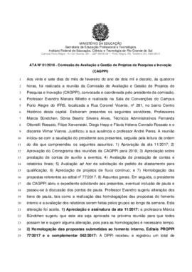 Ata CAGPPI 01/2018