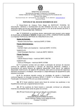 Portaria 356/2018