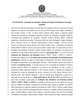 Ata CAGPPI 06/2019