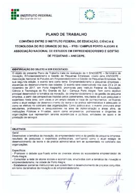 Plano de Trabalho ANEGEPE