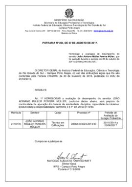 Portaria 224/2017