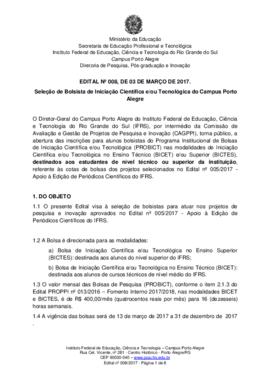 Edital 008/2017