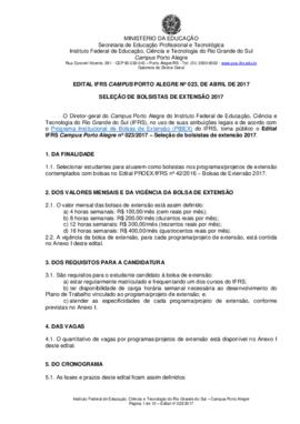 Edital 023/2017