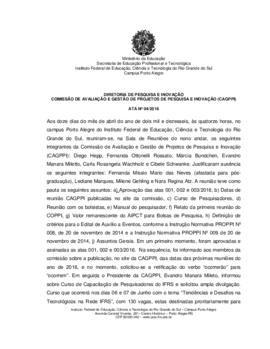Ata CAGPPI 04/ 2016