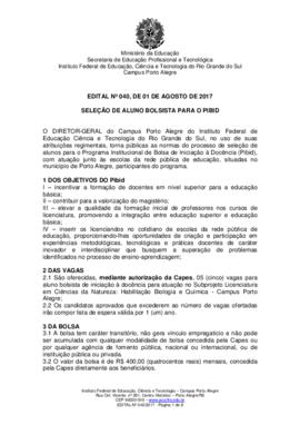 Edital 040/2017