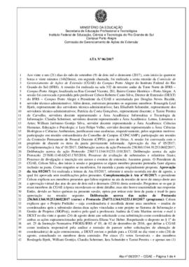 Ata 06/ 2017
